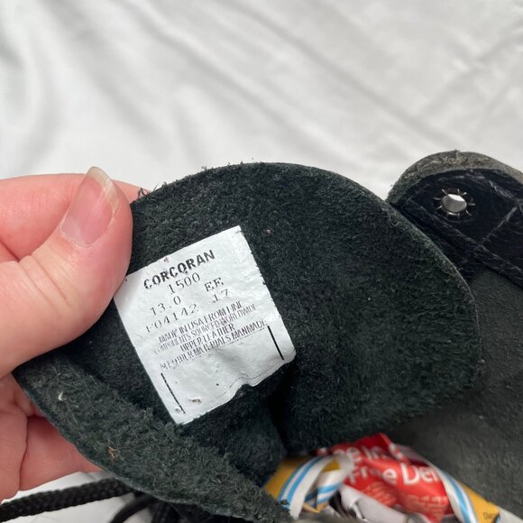 Corcoran 1500 Mens Black Leather Military Combat Boots Size 13 EE - Picture 14 of 14